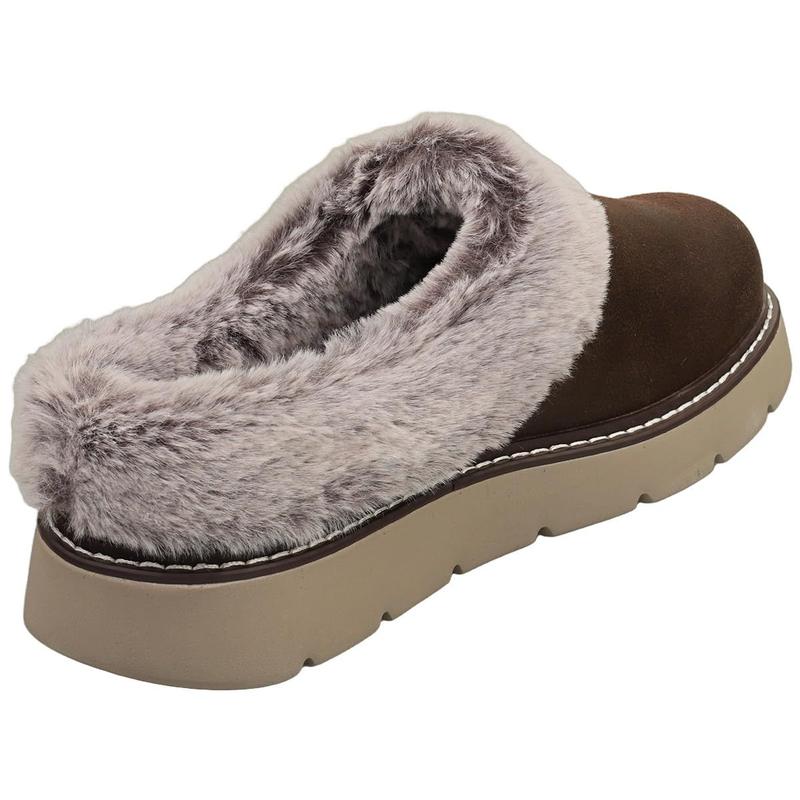 Pantufa Feminina Skechers Keepsakes Lite-Cozy Chocolate Nº 36